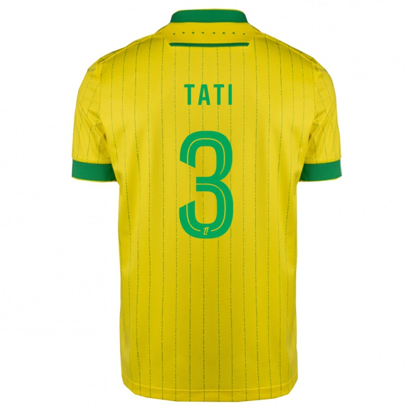 Danxen Mujer Camiseta Tylel Tati #3 Amarillo Verde 1ª Equipación 2025/26 La Camisa México