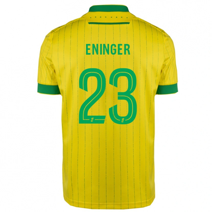 Danxen Mujer Camiseta Thelma Eninger #23 Amarillo Verde 1ª Equipación 2025/26 La Camisa México