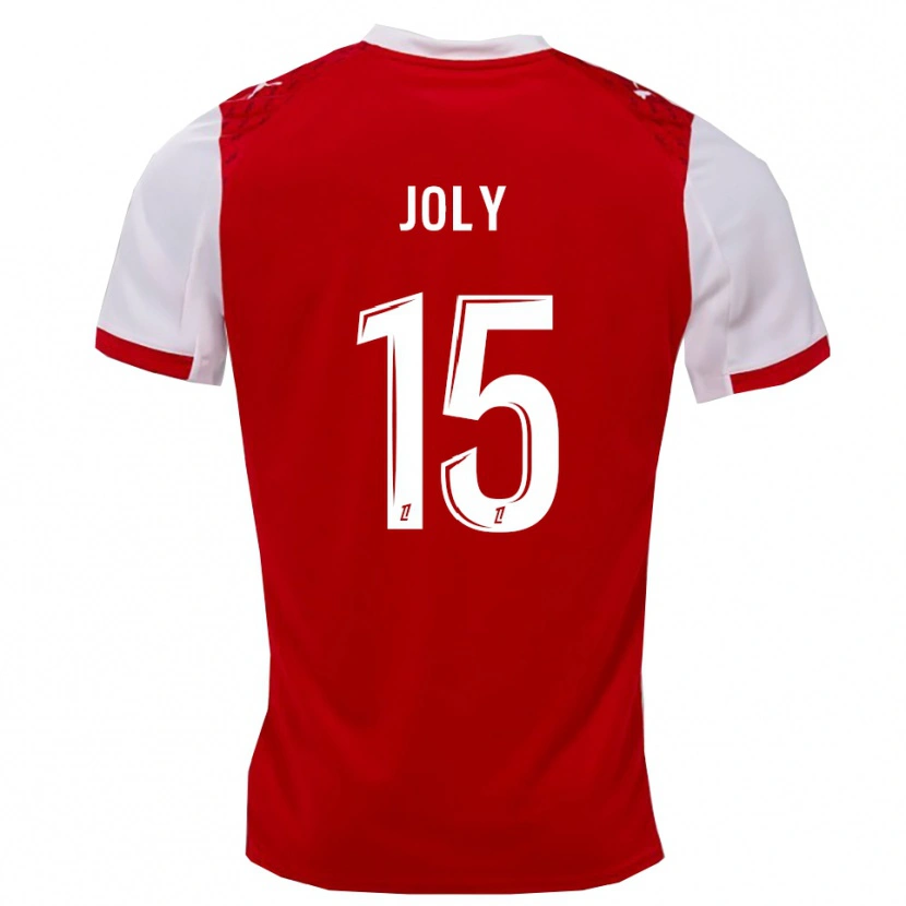 Danxen Mujer Camiseta Lou-Ann Joly #15 Rojo Blanco 1ª Equipación 2025/26 La Camisa México