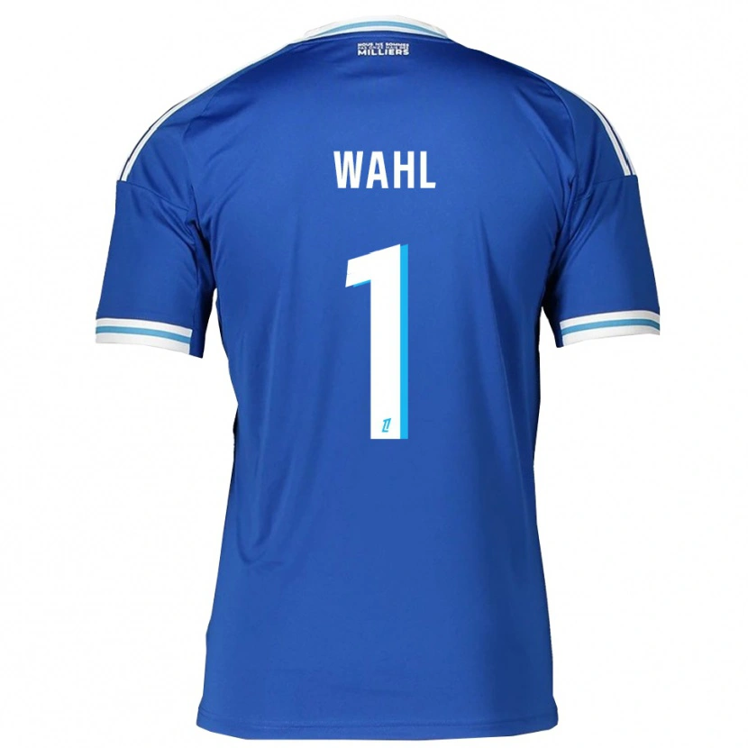 Danxen Mujer Camiseta Manon Wahl #1 Azul Blanco 1ª Equipación 2025/26 La Camisa México