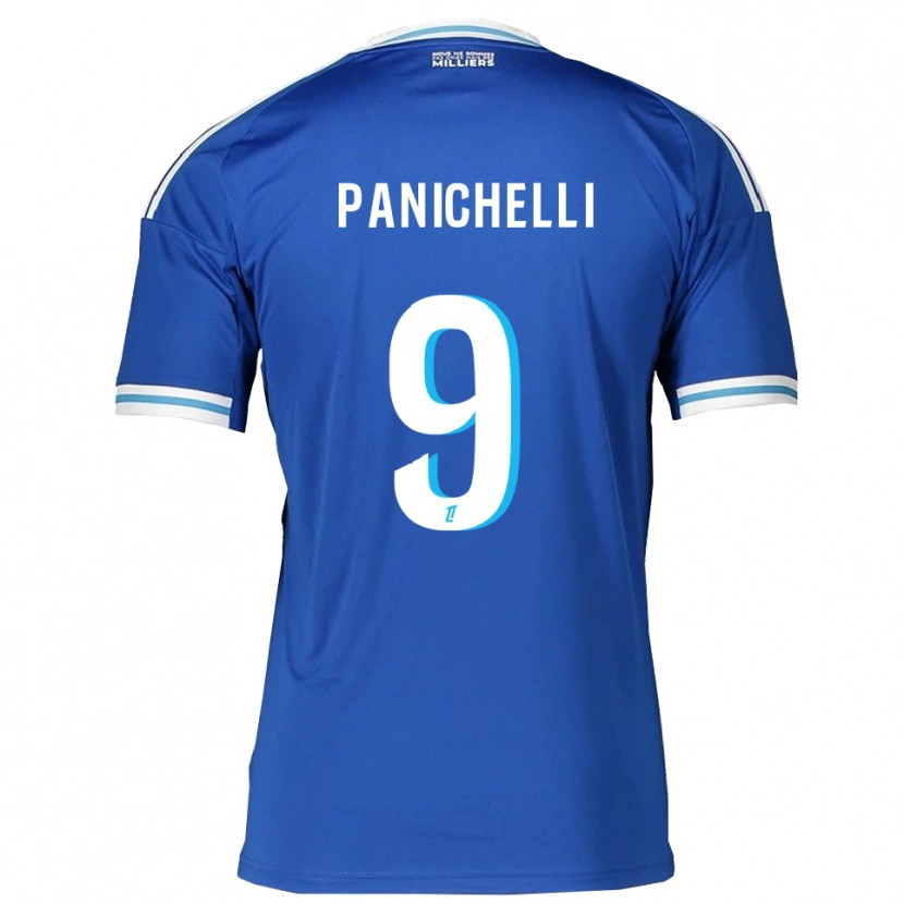 Danxen Mujer Camiseta Joaquín Panichelli #9 Azul Blanco 1ª Equipación 2025/26 La Camisa México