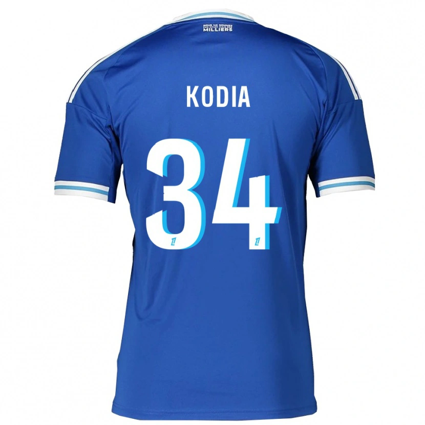 Danxen Mujer Camiseta Ghianny Kodia #34 Azul Blanco 1ª Equipación 2025/26 La Camisa México