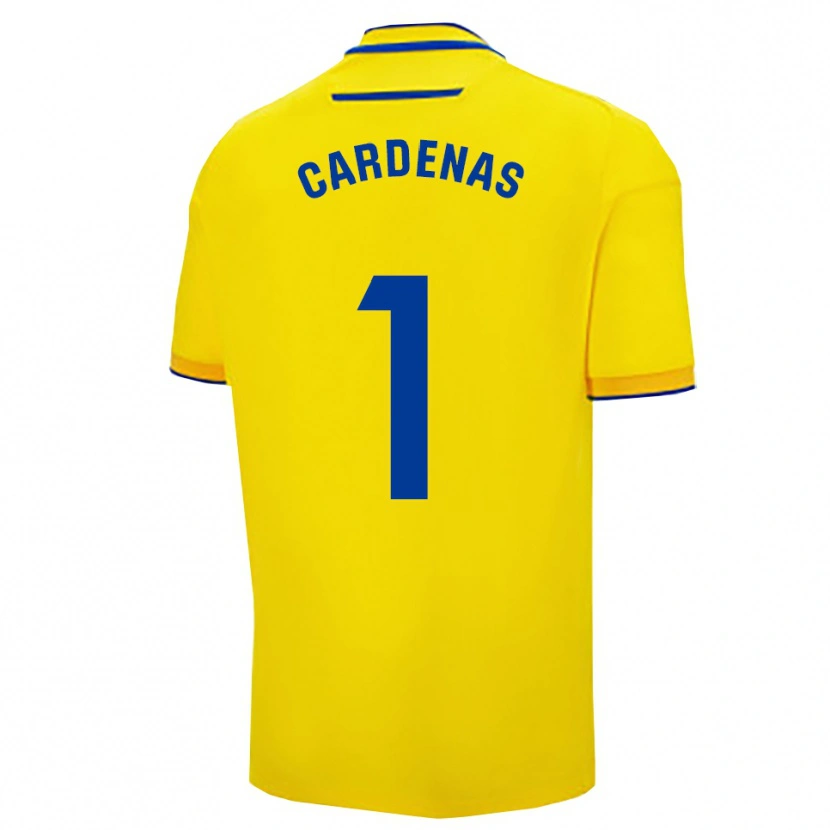 Danxen Mujer Camiseta Raquel Cárdenas #1 Amarillo Marino 1ª Equipación 2025/26 La Camisa México