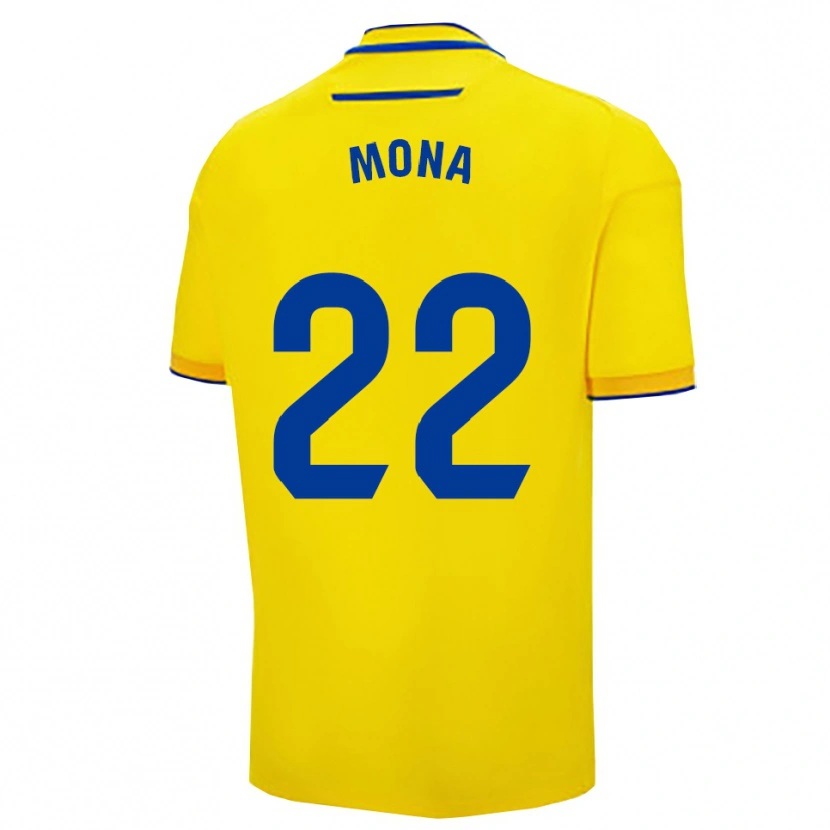 Danxen Mujer Camiseta Patricia Bralo Morillo #22 Amarillo Marino 1ª Equipación 2025/26 La Camisa México