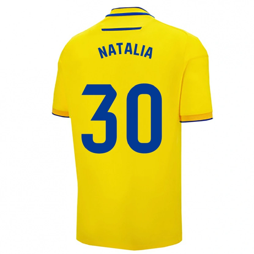 Danxen Mujer Camiseta Natalia Ramírez Chacón #30 Amarillo Marino 1ª Equipación 2025/26 La Camisa México