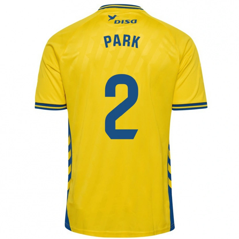 Danxen Mujer Camiseta Marvin Park #2 Amarillo Azul 1ª Equipación 2025/26 La Camisa México