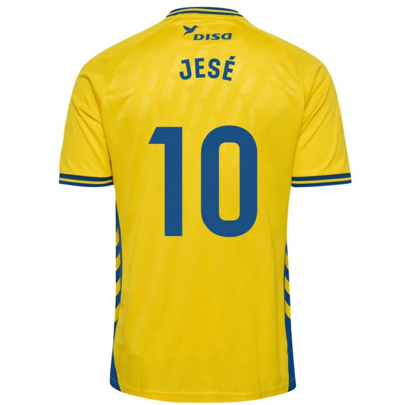 Danxen Mujer Camiseta Jesé #10 Amarillo Azul 1ª Equipación 2025/26 La Camisa México