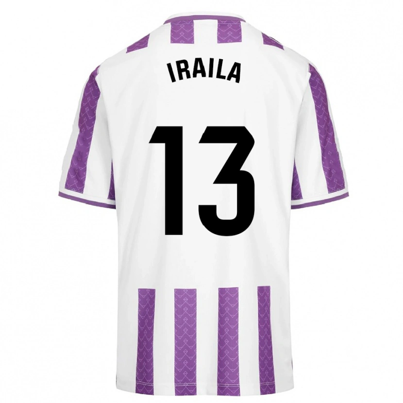 Danxen Mujer Camiseta Iraila Rivera Simón #13 Morado Blanco 1ª Equipación 2025/26 La Camisa México