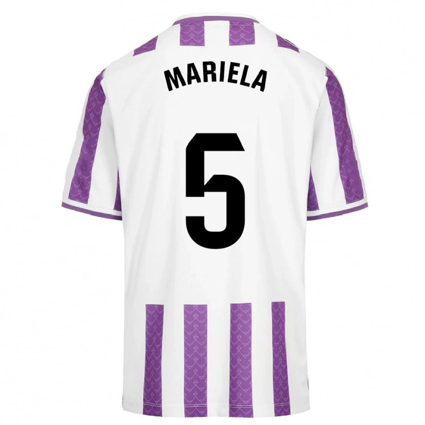 Danxen Mujer Camiseta Mariela Conde Gomez #5 Morado Blanco 1ª Equipación 2025/26 La Camisa México