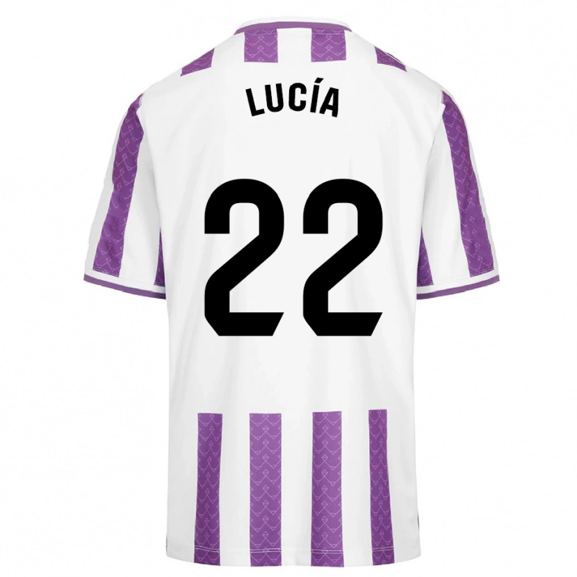 Danxen Mujer Camiseta Lucía Familiar Martín #22 Morado Blanco 1ª Equipación 2025/26 La Camisa México