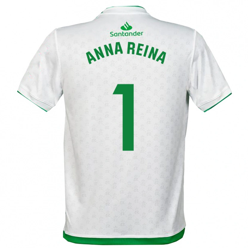 Danxen Mujer Camiseta Anna Reina Toro #1 Verde Blanco 1ª Equipación 2025/26 La Camisa México