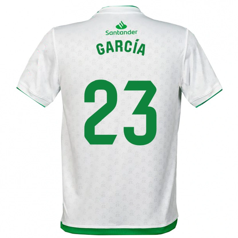 Danxen Mujer Camiseta Mario García #23 Verde Blanco 1ª Equipación 2025/26 La Camisa México