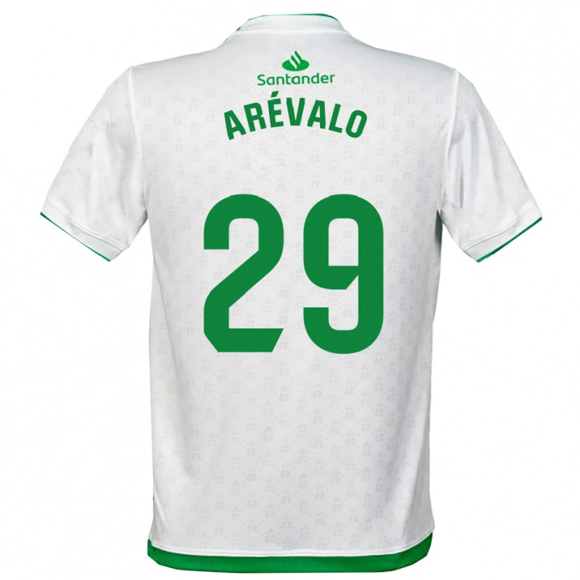 Danxen Mujer Camiseta Jeremy Arévalo #29 Verde Blanco 1ª Equipación 2025/26 La Camisa México