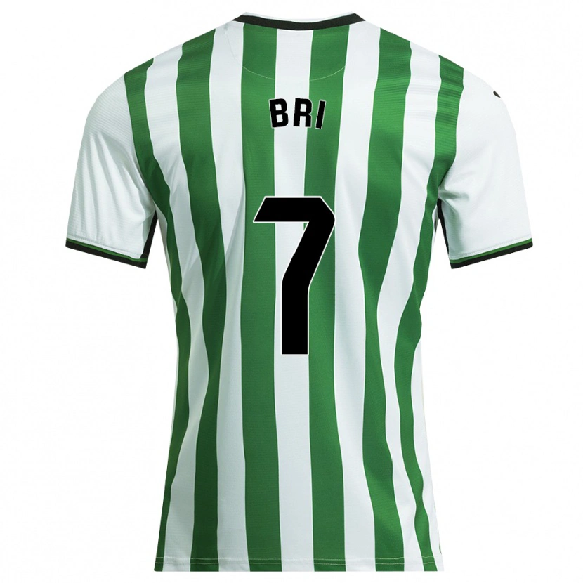 Danxen Mujer Camiseta Diego Bri #7 Blanco Verde 1ª Equipación 2025/26 La Camisa México