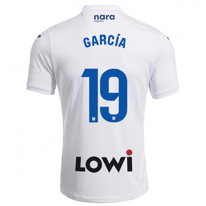 Danxen Mujer Camiseta Diego García #19 Blanco Marino 1ª Equipación 2025/26 La Camisa México