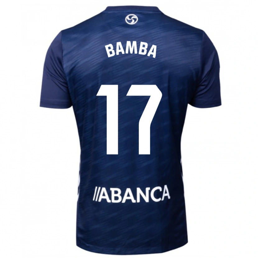 Danxen Mujer Camiseta Jonathan Bamba #17 Azul Marino Blanco 2ª Equipación 2025/26 La Camisa México