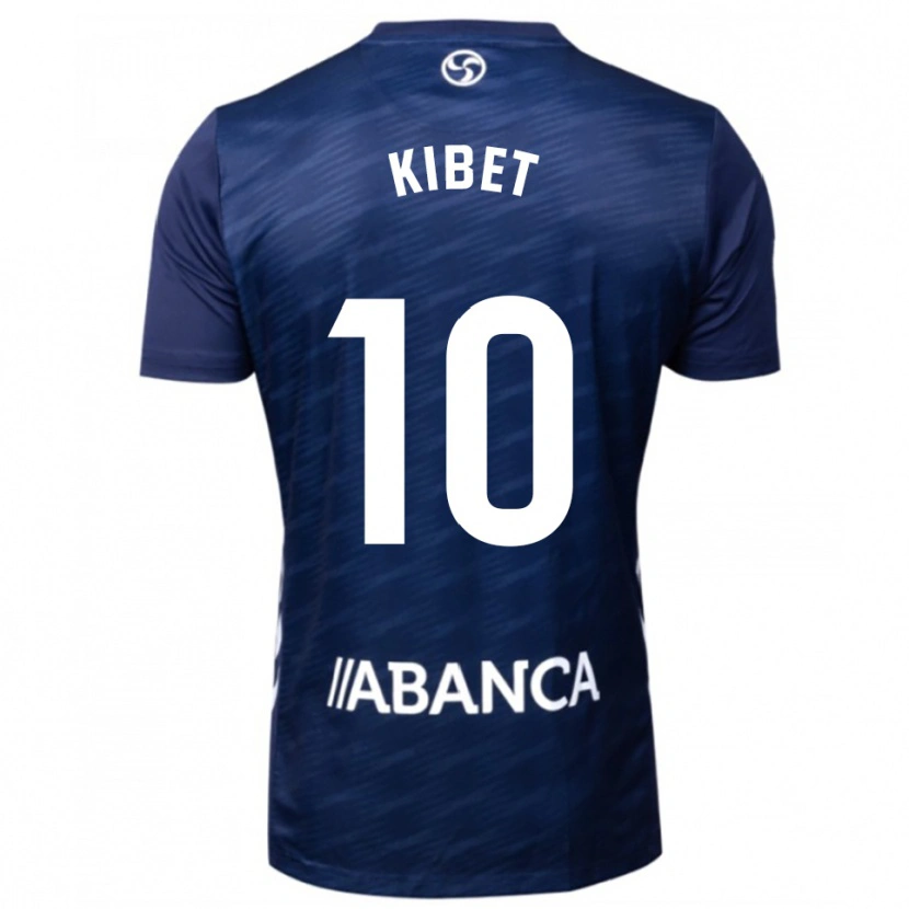 Danxen Mujer Camiseta Aldrine Kibet #10 Azul Marino Blanco 2ª Equipación 2025/26 La Camisa México