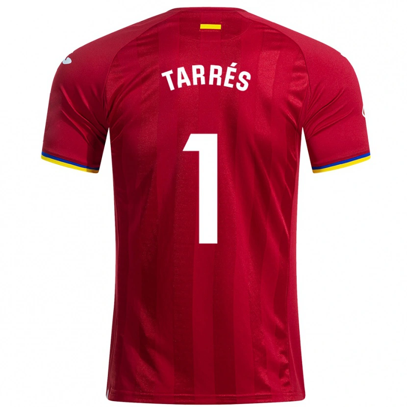 Danxen Mujer Camiseta Lluis Tarrés #1 Rojo Amarillo Azul 2ª Equipación 2025/26 La Camisa México