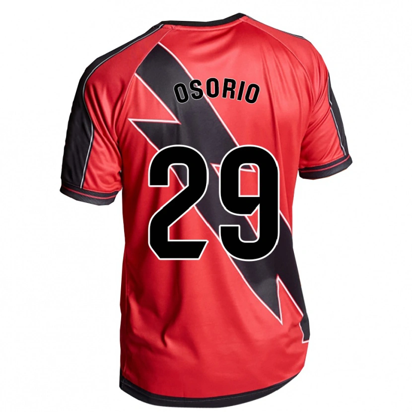 Danxen Mujer Camiseta Irene Osorio Bosqued #29 Rojo Negro 2ª Equipación 2025/26 La Camisa México