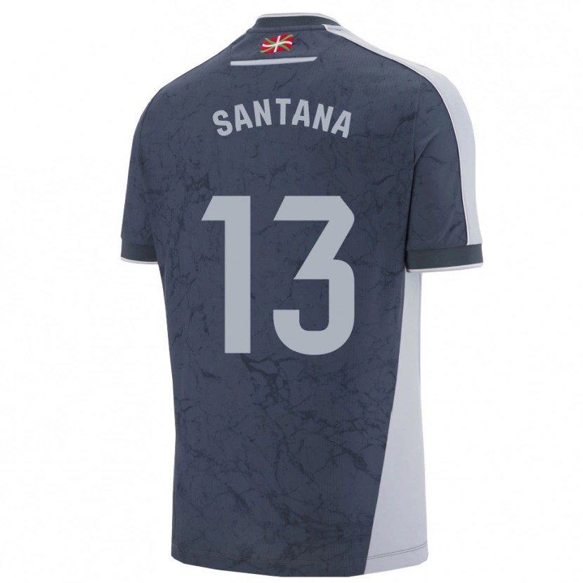 Danxen Mujer Camiseta Olatz Santana #13 Azul Oscuro Blanco 2ª Equipación 2025/26 La Camisa México