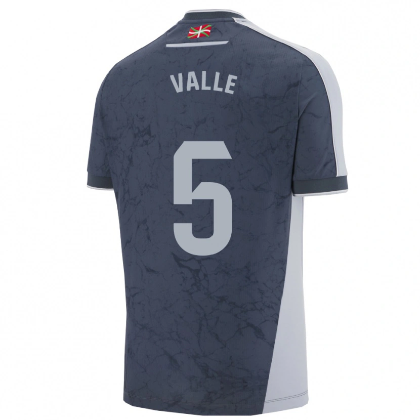 Danxen Mujer Camiseta Maria Valle #5 Azul Oscuro Blanco 2ª Equipación 2025/26 La Camisa México