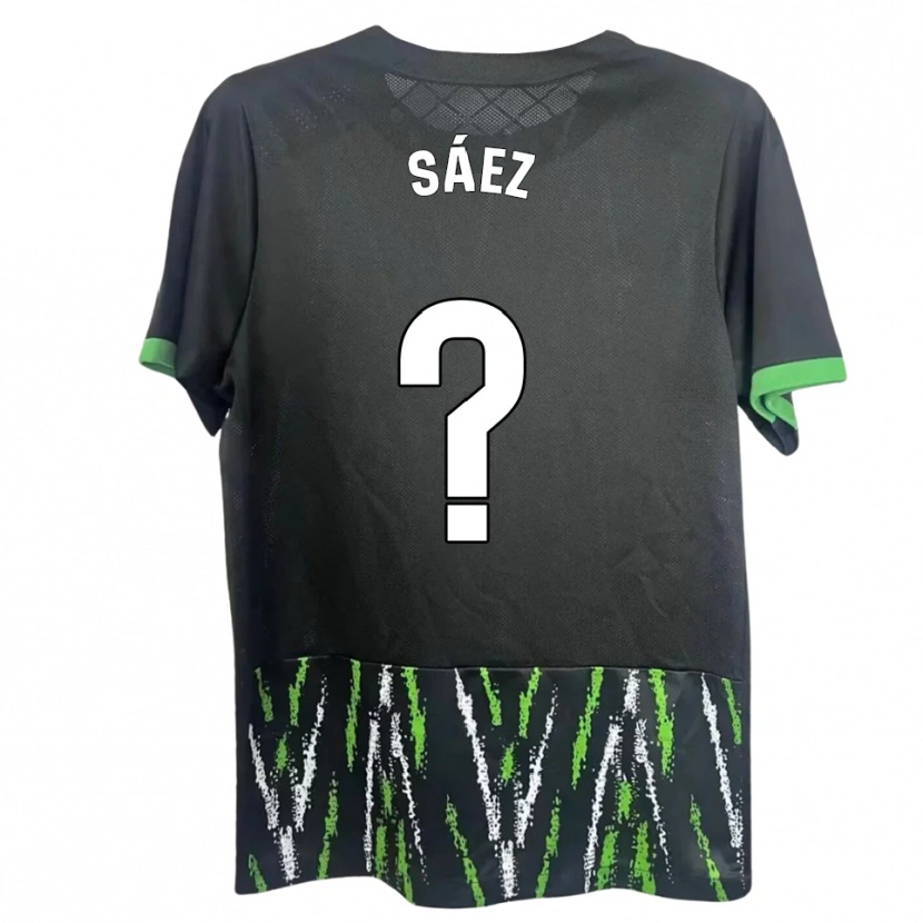 Danxen Mujer Camiseta Carlos Christodoulides Sáez #0 Negro Verde 2ª Equipación 2025/26 La Camisa México