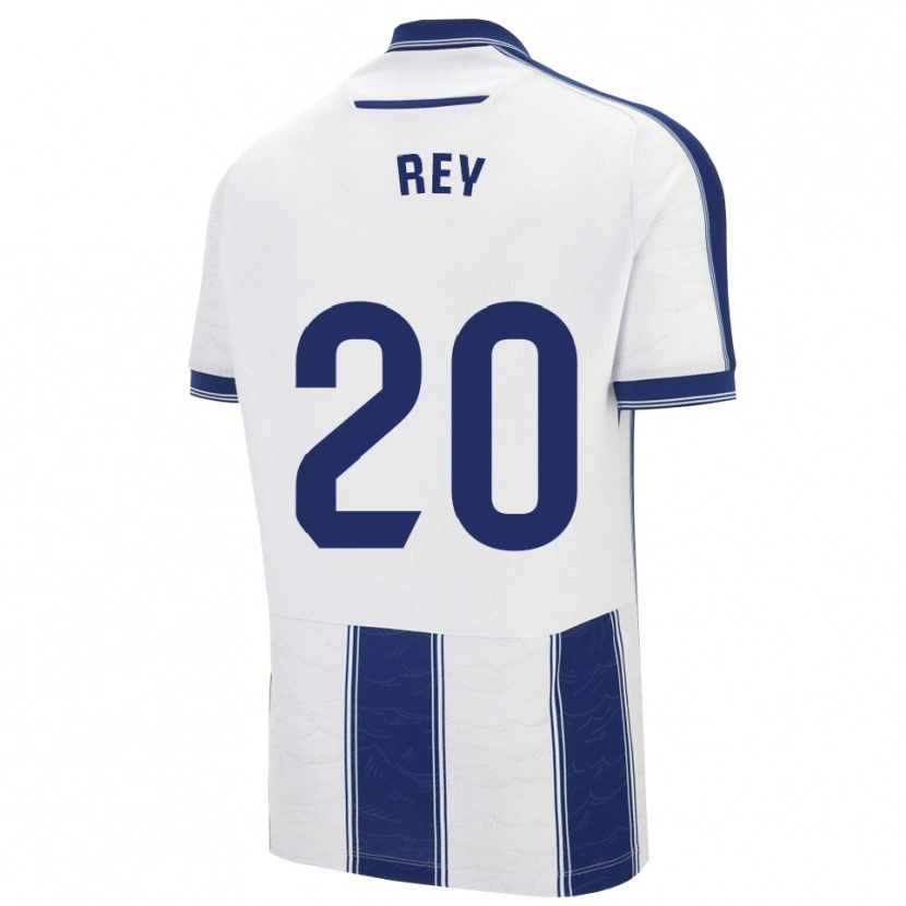 Danxen Mujer Camiseta Oriol Rey #20 Azul Marino Blanco 2ª Equipación 2025/26 La Camisa México