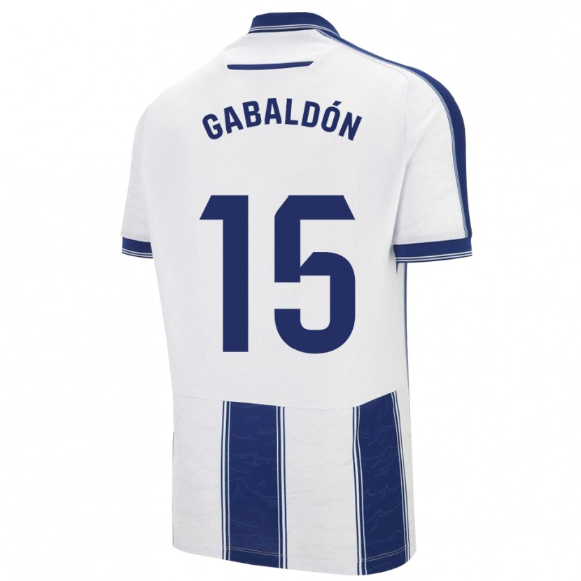 Danxen Mujer Camiseta María Gabaldón #15 Azul Marino Blanco 2ª Equipación 2025/26 La Camisa México