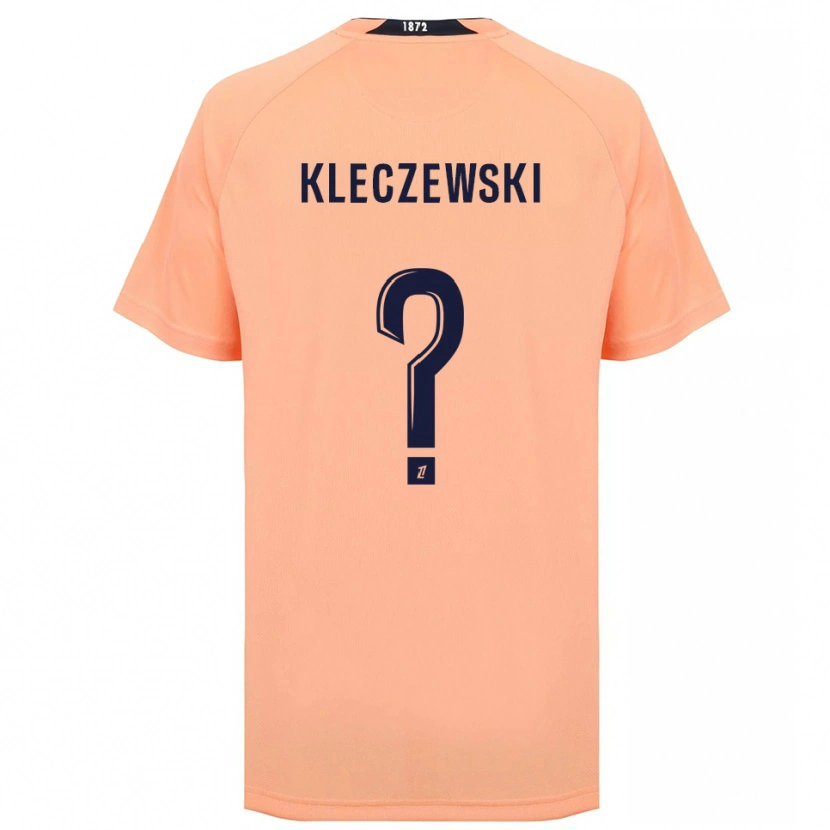 Danxen Mujer Camiseta Louise Kleczewski #0 Naranja Azul Marino 2ª Equipación 2025/26 La Camisa México