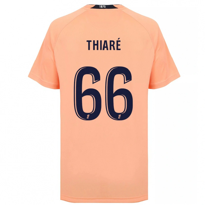 Danxen Mujer Camiseta Aliou Thiaré #66 Naranja Azul Marino 2ª Equipación 2025/26 La Camisa México