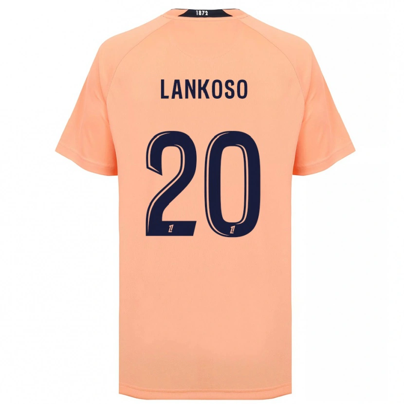 Danxen Mujer Camiseta Lenny Lankoso #20 Naranja Azul Marino 2ª Equipación 2025/26 La Camisa México
