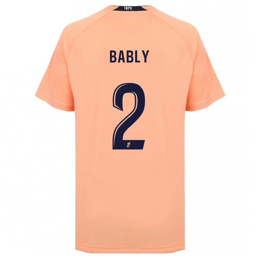 Danxen Mujer Camiseta Emmanuel Bably #2 Naranja Azul Marino 2ª Equipación 2025/26 La Camisa México