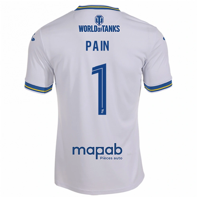 Danxen Mujer Camiseta Ilan Pain #1 Blanco Celeste 2ª Equipación 2025/26 La Camisa México