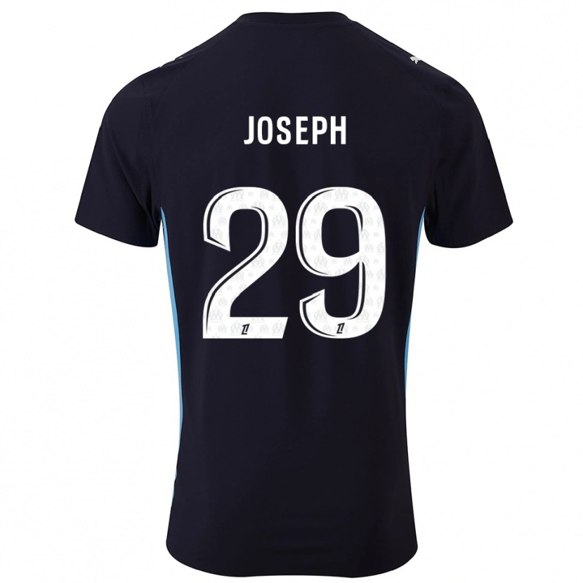 Danxen Mujer Camiseta Darlina Joseph #29 Negro Celeste 2ª Equipación 2025/26 La Camisa México