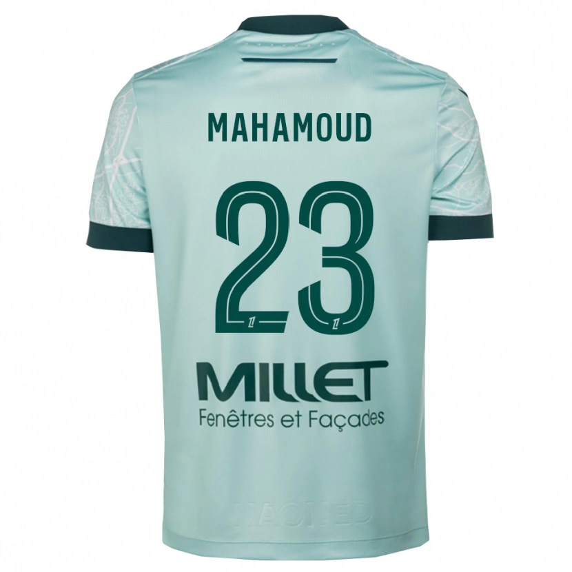 Danxen Mujer Camiseta Adel Mahamoud #23 Verde Blanco 2ª Equipación 2025/26 La Camisa México