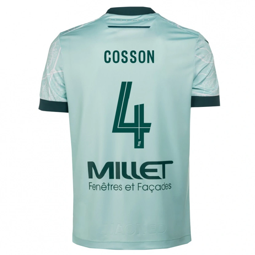 Danxen Mujer Camiseta Maureen Cosson #4 Verde Blanco 2ª Equipación 2025/26 La Camisa México