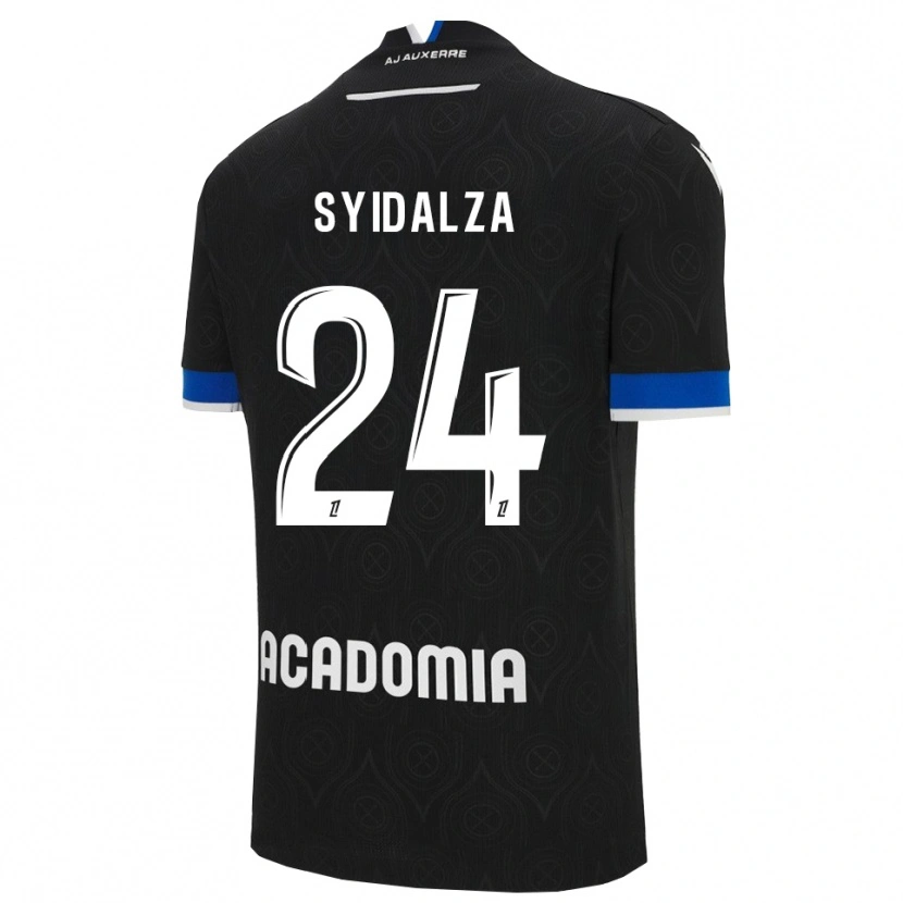 Danxen Mujer Camiseta Denelzo Syidalza #24 Negro Blanco 2ª Equipación 2025/26 La Camisa México
