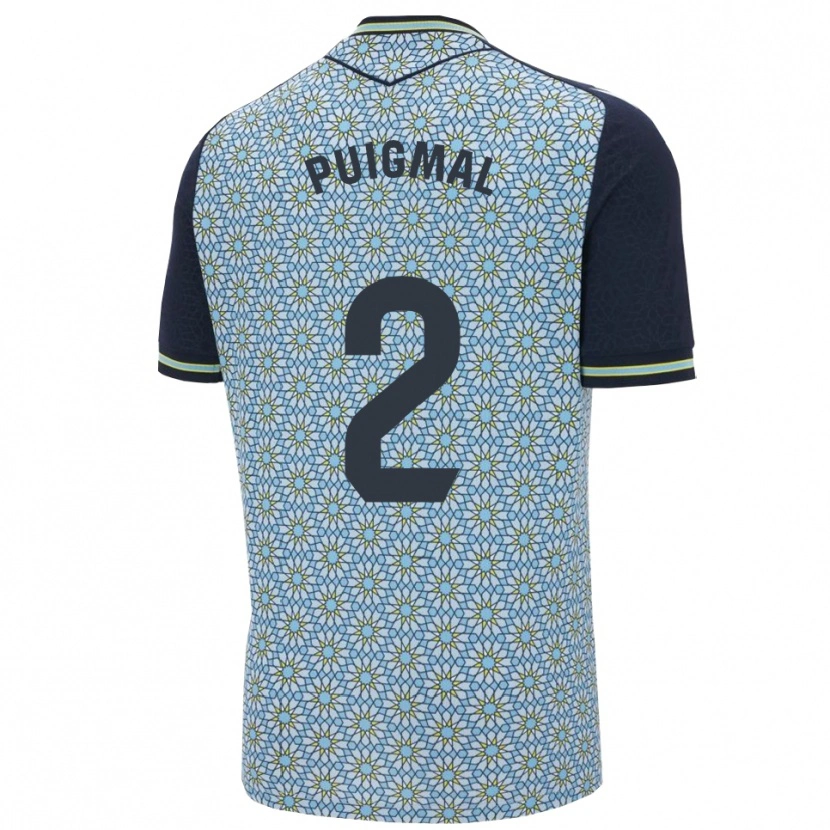 Danxen Mujer Camiseta Arnau Puigmal #2 Azul Marino 2ª Equipación 2025/26 La Camisa México