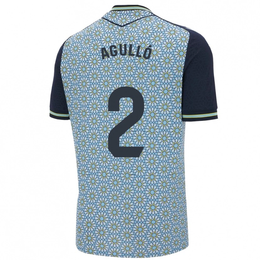 Danxen Mujer Camiseta Vicente Agulló #2 Azul Marino 2ª Equipación 2025/26 La Camisa México