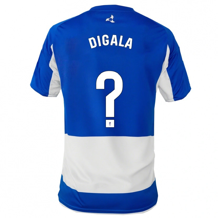 Danxen Mujer Camiseta Gonzaldo Digala #0 Azul Blanco 2ª Equipación 2025/26 La Camisa México