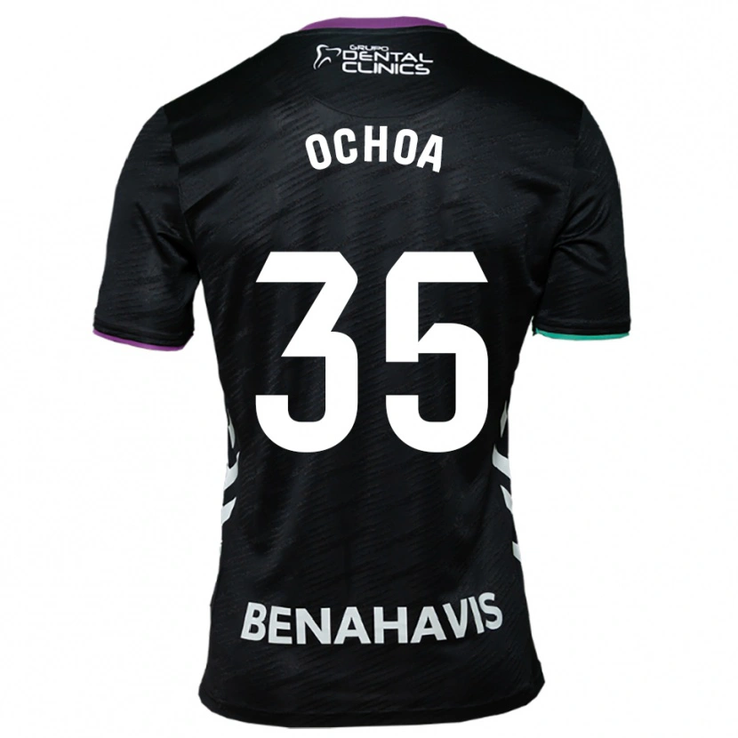 Danxen Mujer Camiseta Aarón Ochoa #35 Negro Morado Verde 2ª Equipación 2025/26 La Camisa México