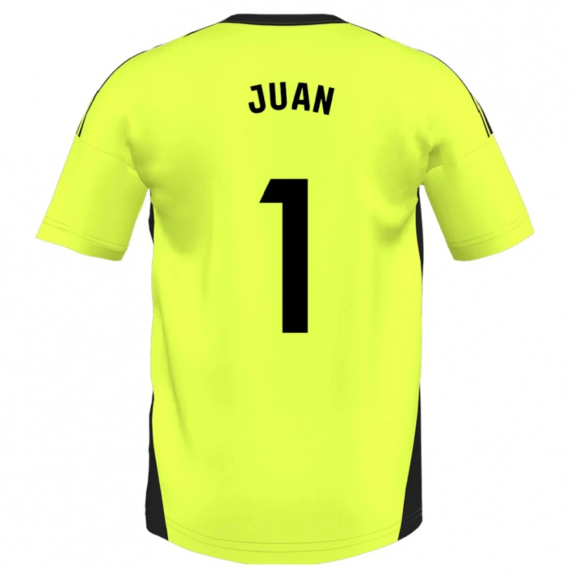 Danxen Mujer Camiseta Ramón Juan #1 Amarillo Fluorescente 2ª Equipación 2025/26 La Camisa México