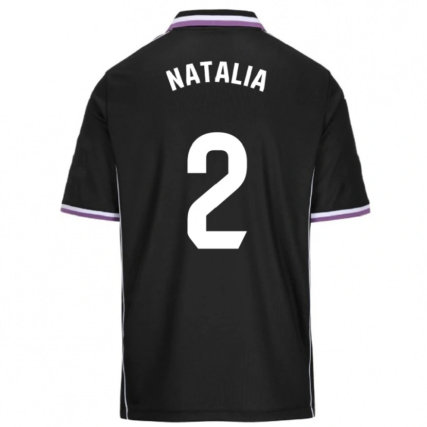 Danxen Mujer Camiseta Natalia Delgado Calle #2 Morado Negro 2ª Equipación 2025/26 La Camisa México