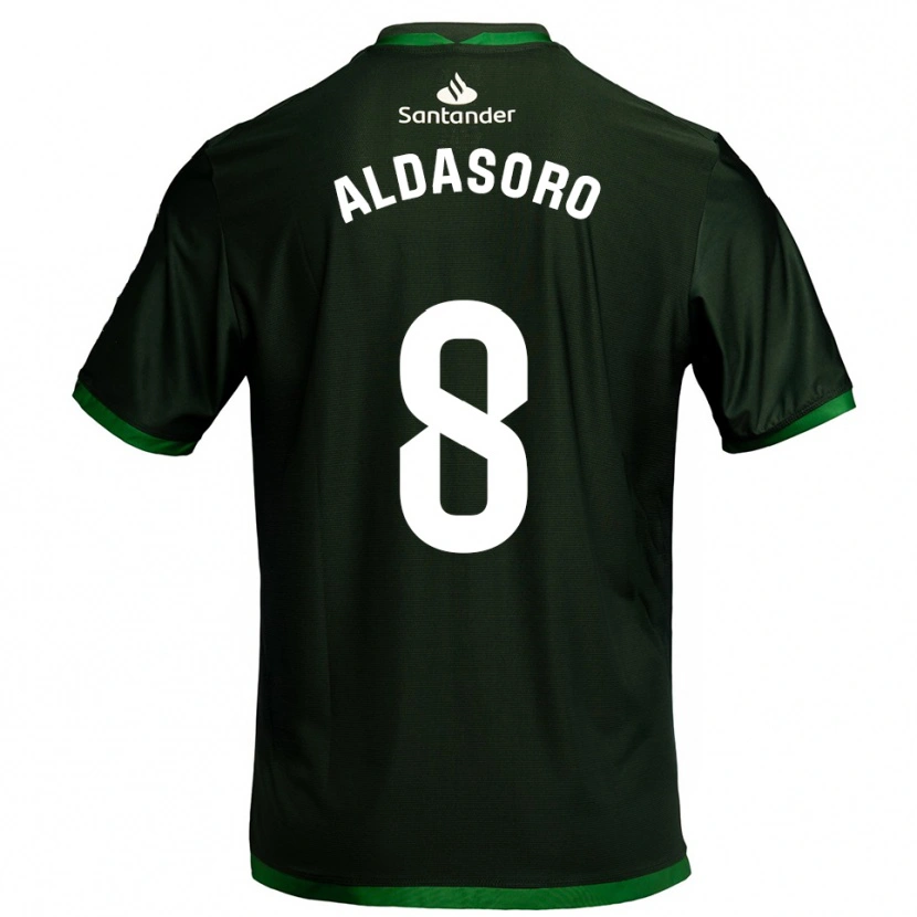 Danxen Mujer Camiseta Aritz Aldasoro #8 Verde Oscuro 2ª Equipación 2025/26 La Camisa México