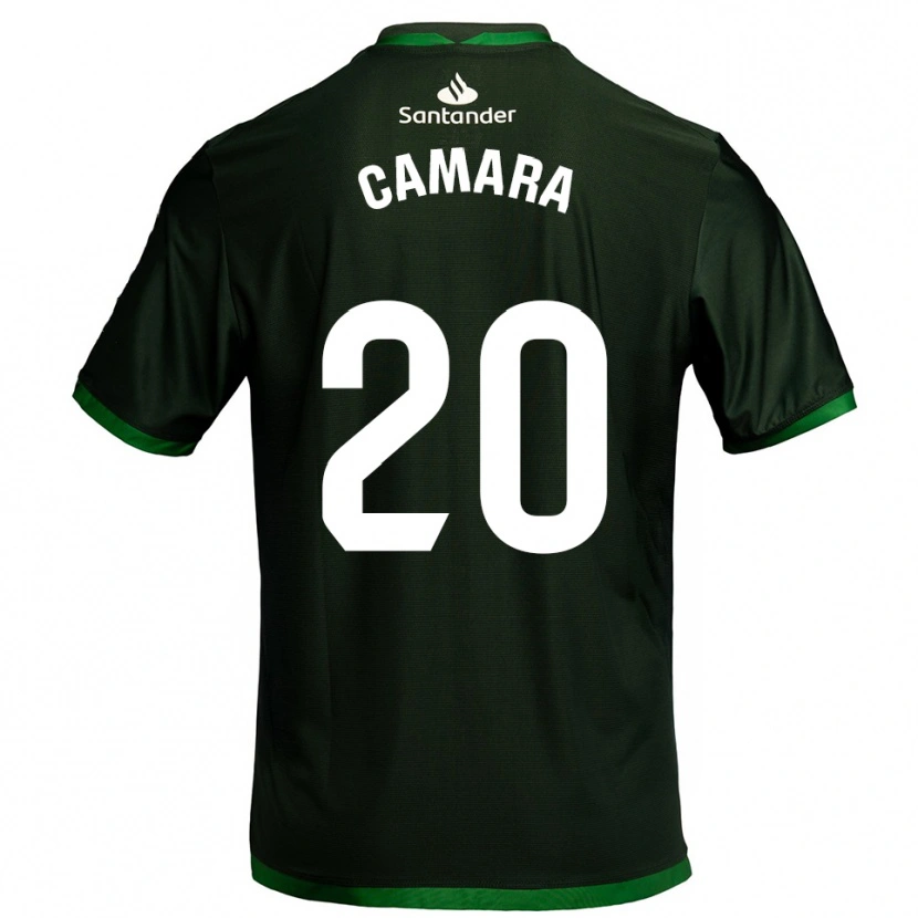 Danxen Mujer Camiseta Suleiman Camara #20 Verde Oscuro 2ª Equipación 2025/26 La Camisa México