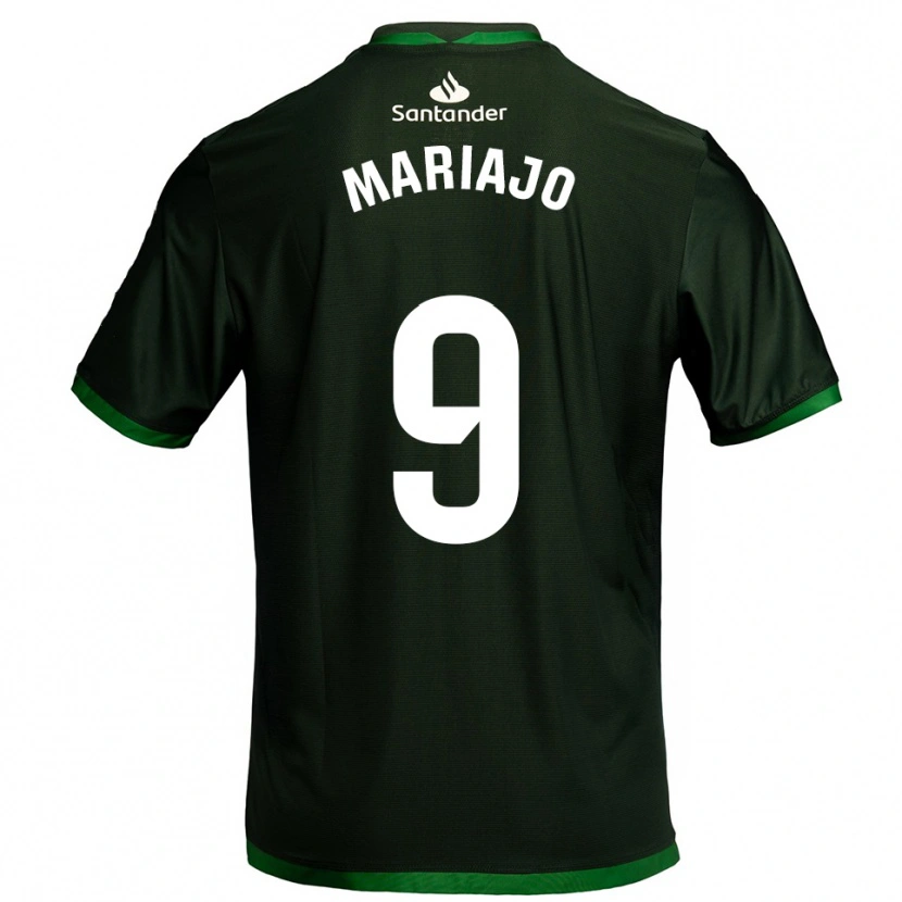 Danxen Mujer Camiseta María José Gutiérrez Díaz #9 Verde Oscuro 2ª Equipación 2025/26 La Camisa México