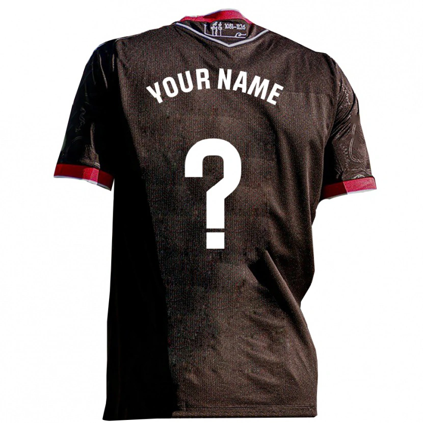 Danxen Mujer Camiseta Su Nombre #0 Negro Rojo 2ª Equipación 2025/26 La Camisa México