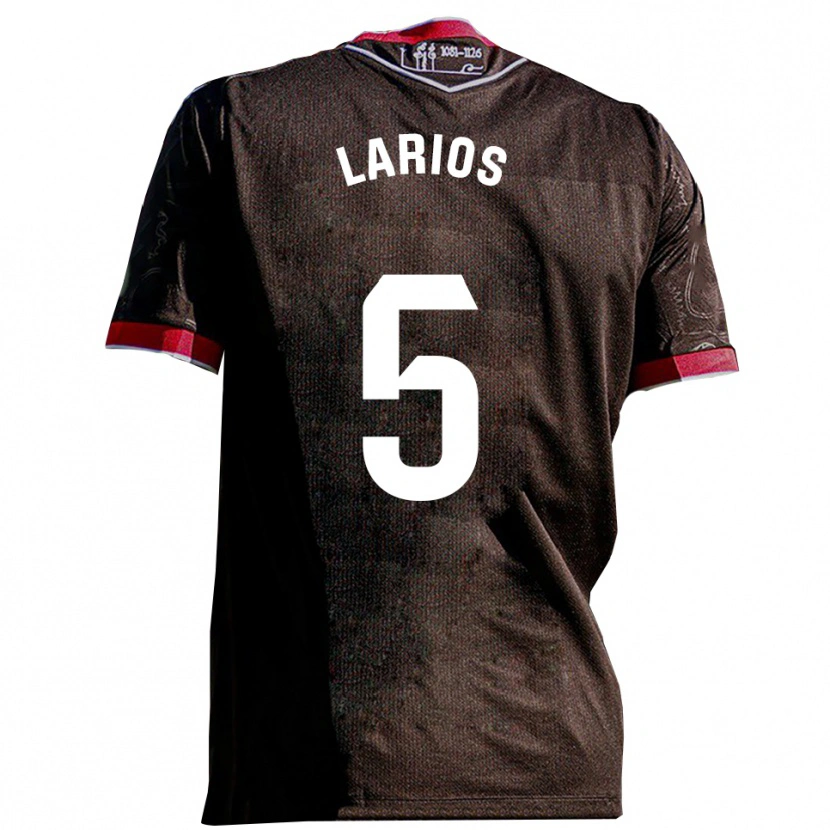 Danxen Mujer Camiseta Juan Larios #5 Negro Rojo 2ª Equipación 2025/26 La Camisa México