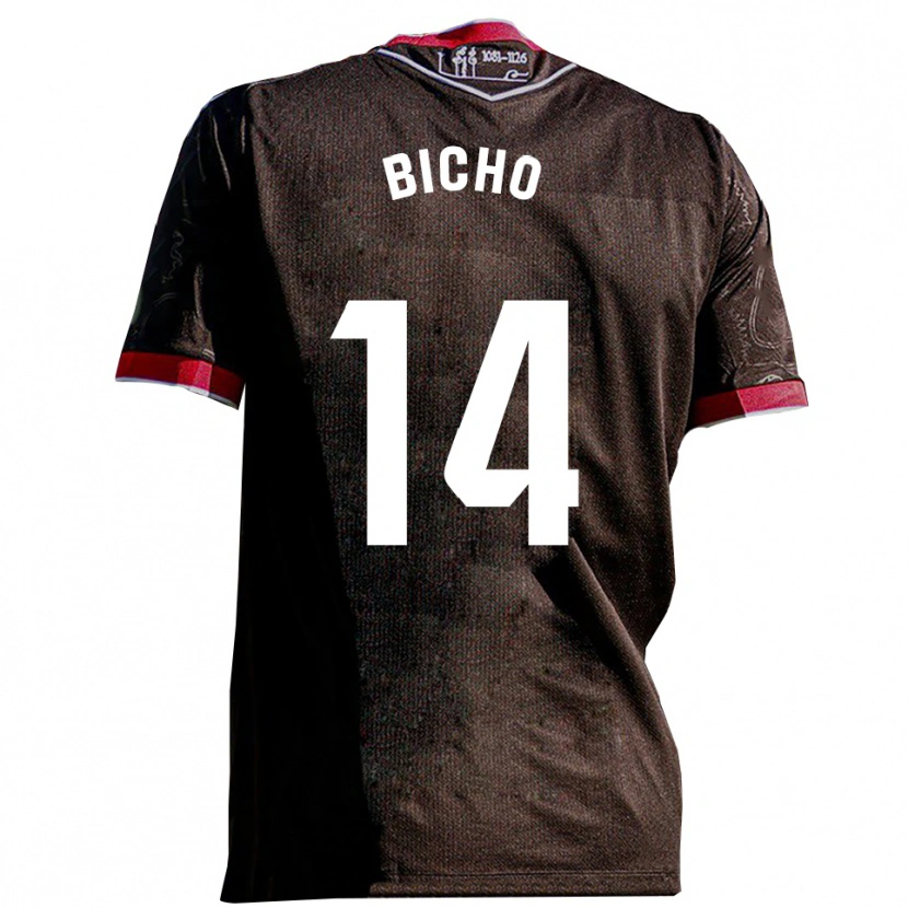 Danxen Mujer Camiseta Bicho #14 Negro Rojo 2ª Equipación 2025/26 La Camisa México