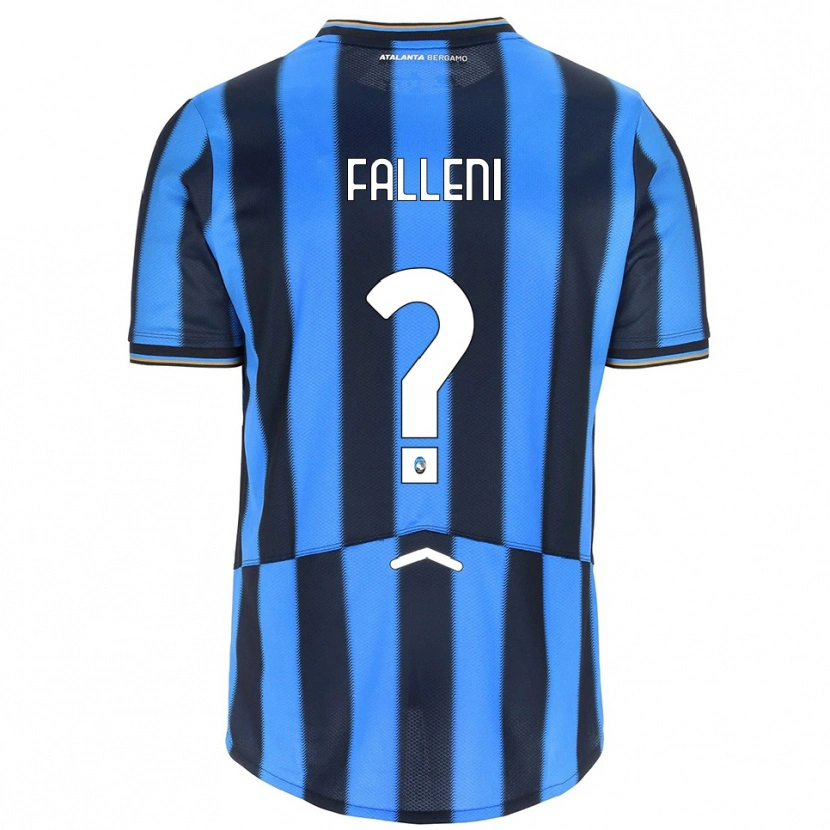 Danxen Niño Camiseta Alessandro Falleni #0 Azul Cielo Negro 1ª Equipación 2025/26 La Camisa México